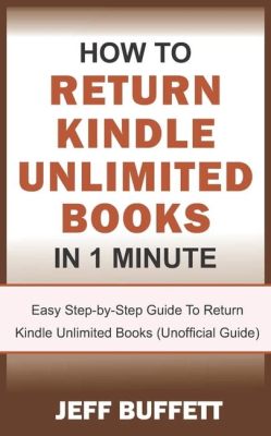 do you have to return books on kindle unlimited