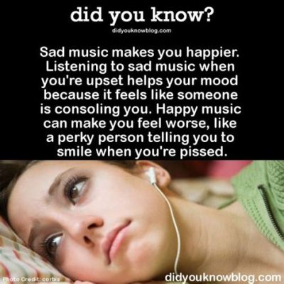 listening to sad music when you're sad: does it help or harm?