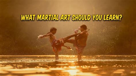 Which Martial Art Should I Learn? A Quiz and Discussion